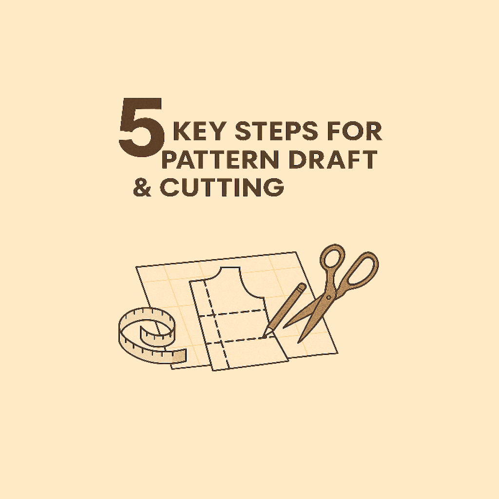 5 essential steps for mastering pattern drafting and cutting